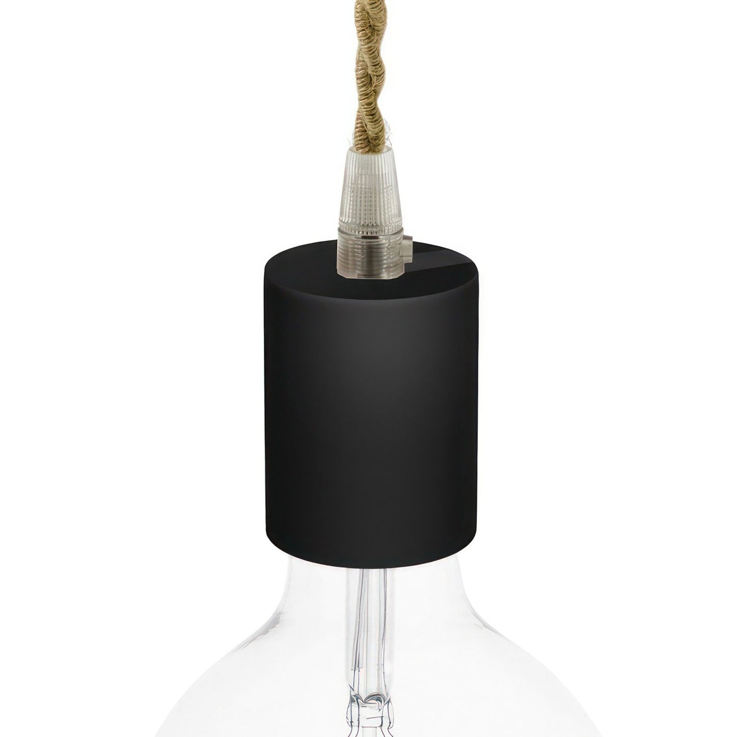 E27 lamp holder set made of wood