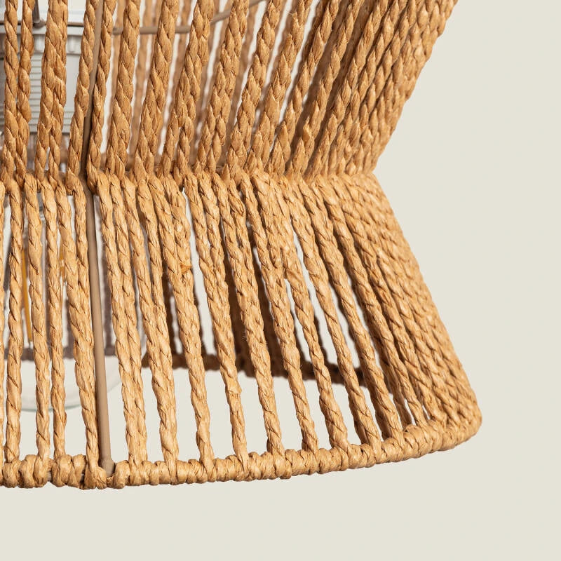 Pendelleuchte Ender aus geflochtenem Papier | Natürliche Designleuchte