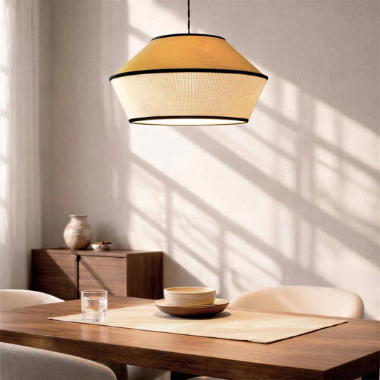 Pendelleuchte Trompa aus Samt | Warmes Licht für Esszimmer