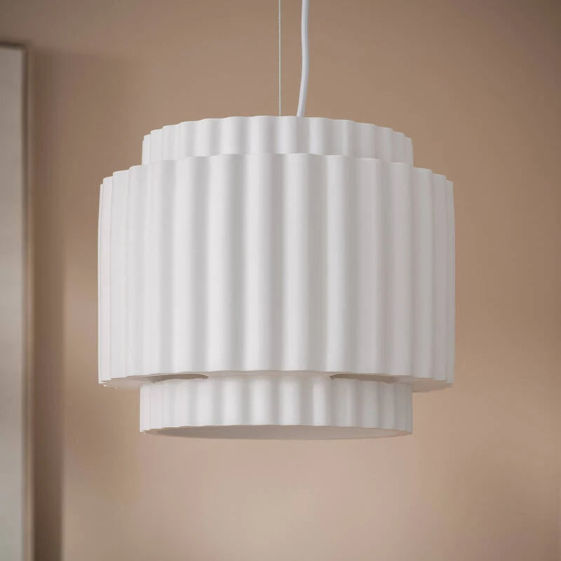 Double Colum Pendelleuchte | Gips