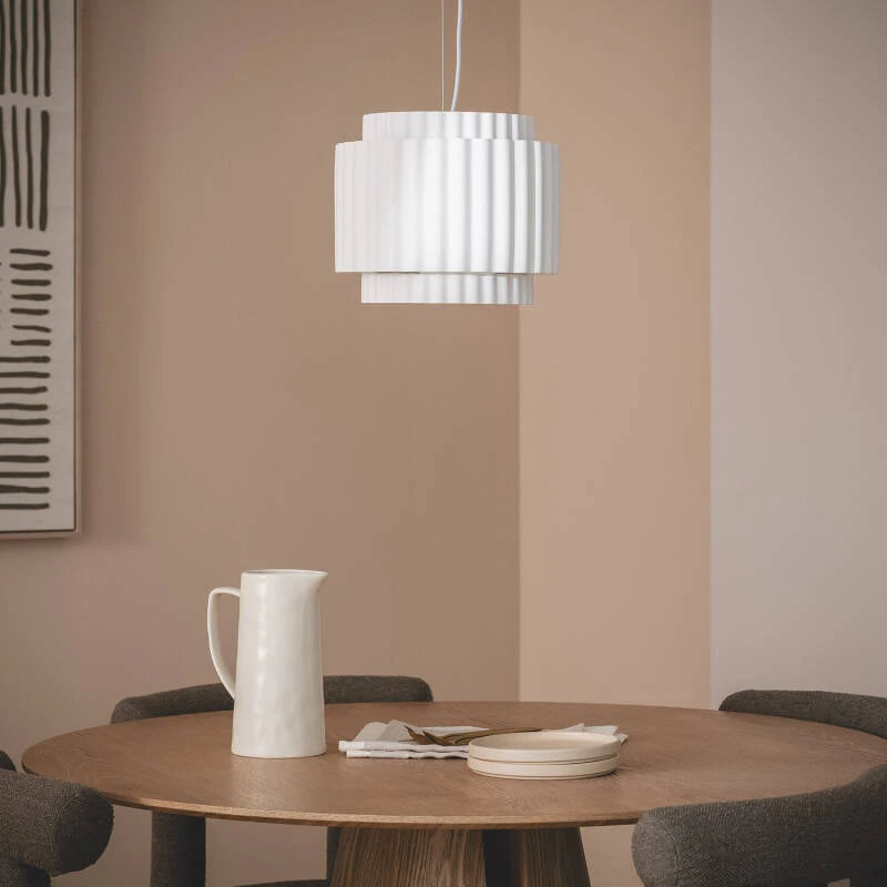 Double Colum Pendelleuchte | Gips