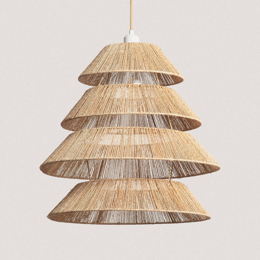 Pendelleuchte Aymara aus Jute Ø 50 cm | Natürliche Designleuchte