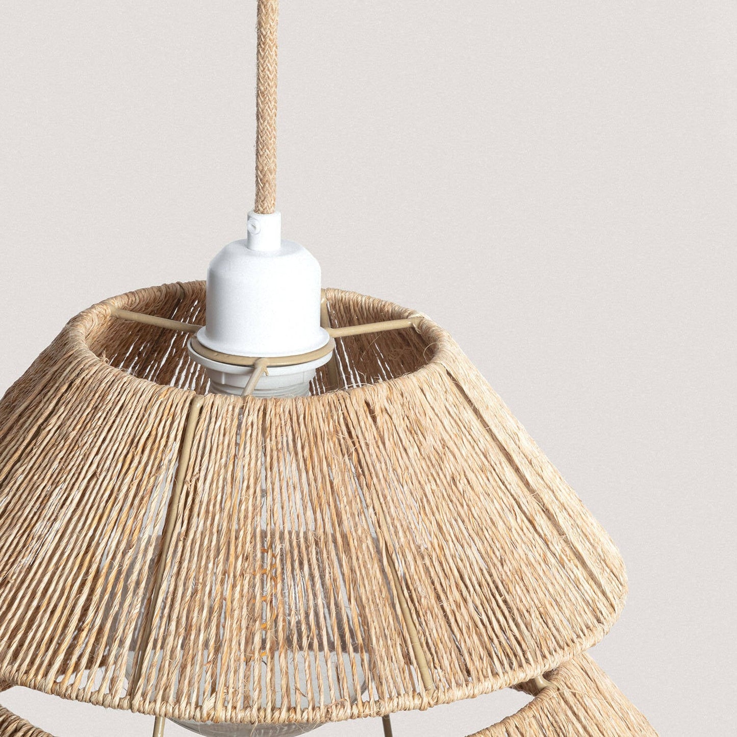Pendelleuchte Aymara aus Jute Ø 50 cm | Natürliche Designleuchte