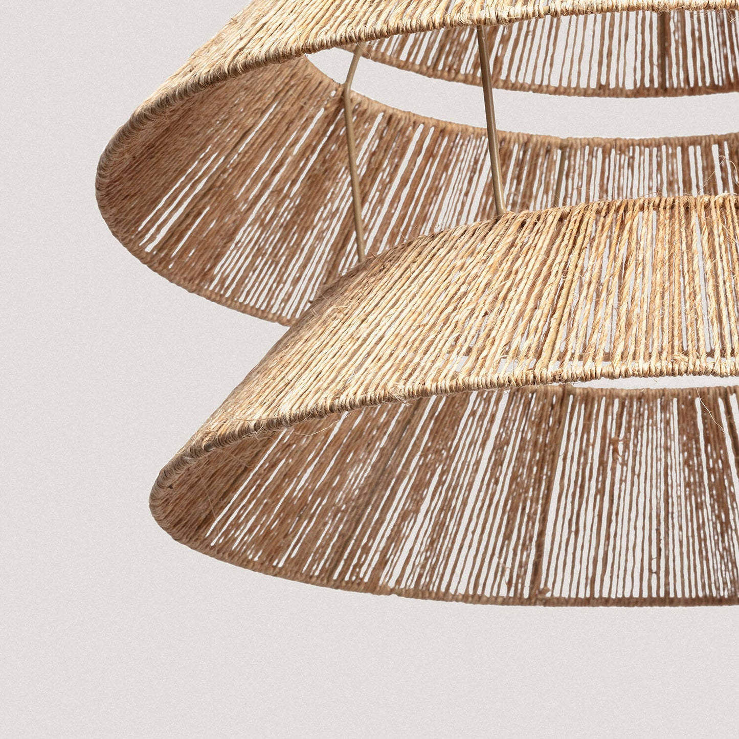 Pendelleuchte Aymara aus Jute Ø 50 cm | Natürliche Designleuchte