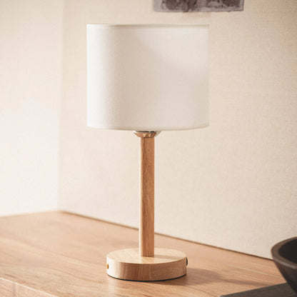 LED-Akku-Tischleuchte FOLGOSA | Natur | USB-aufladbar