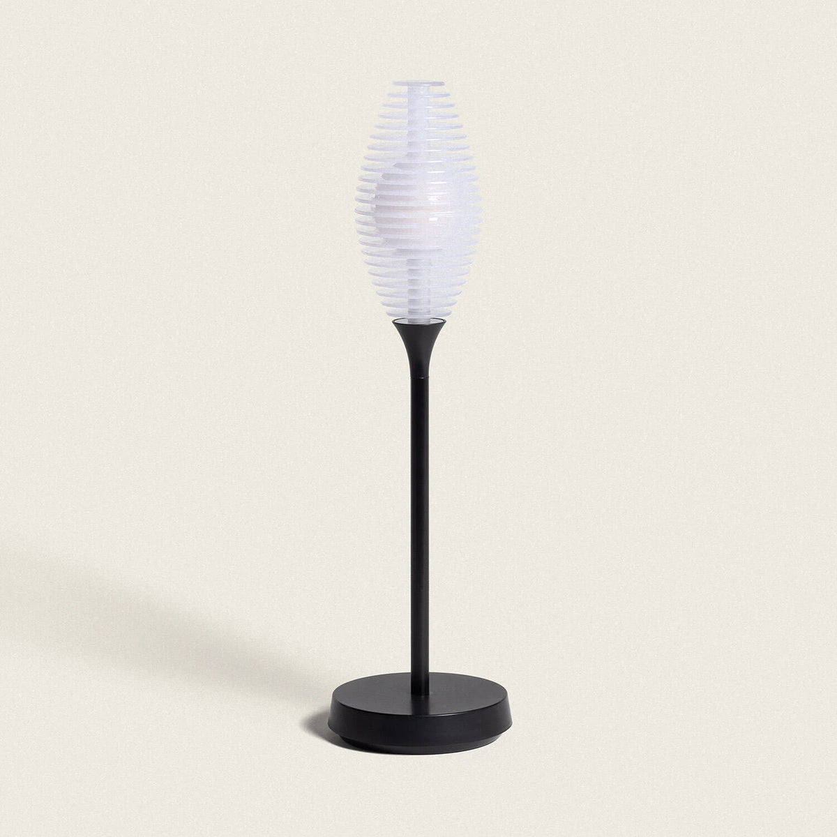 LED-Akku-Tischleuchte DUKUZA | Schwarz | Touchdimmer | IP44