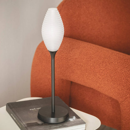 LED-Akku-Tischleuchte DUKUZA | Schwarz | Touchdimmer | IP44