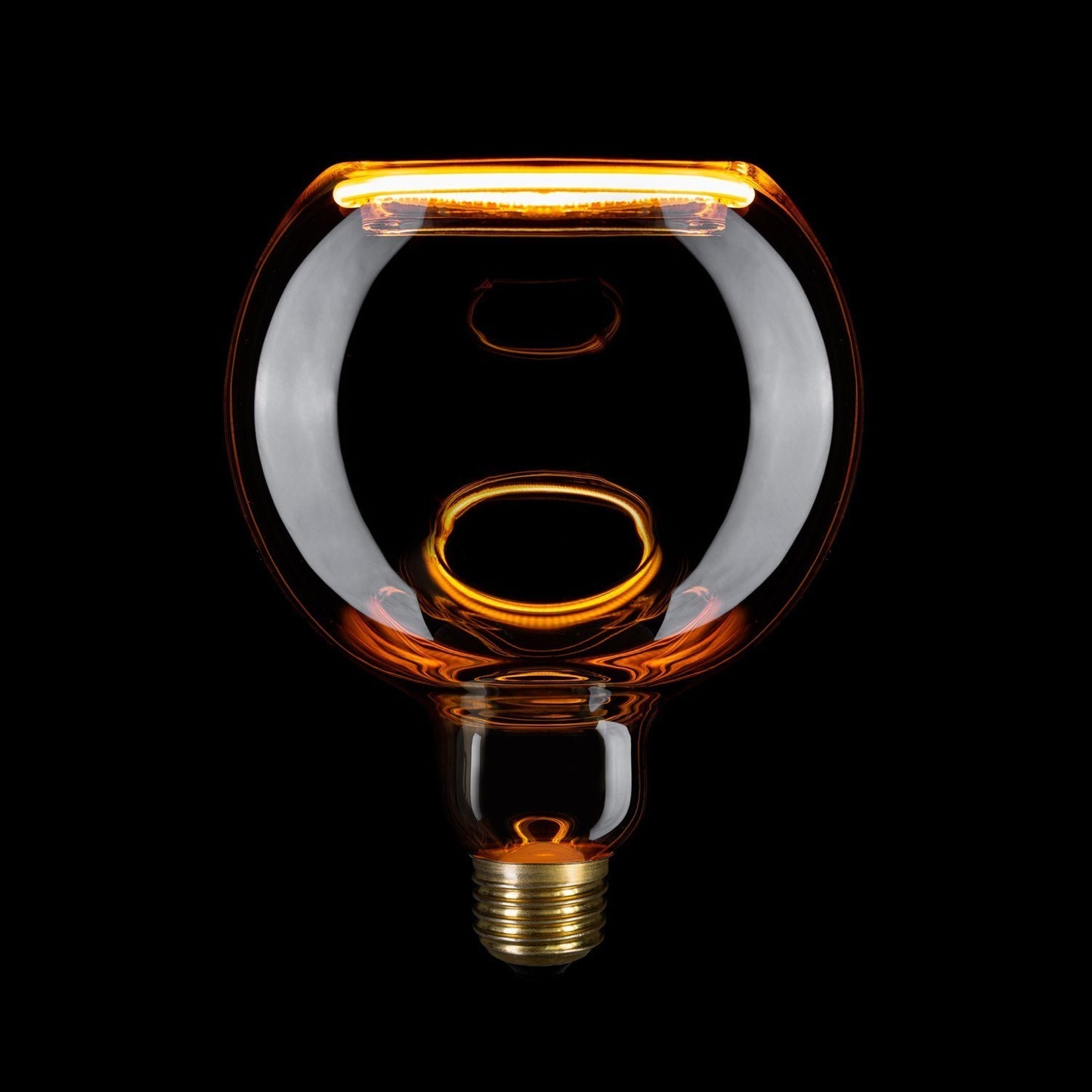 LED Smoky Glühbirne Ghost Line G125 – E27 / 6 W / 1900 K / CRI 90 / dimmbar