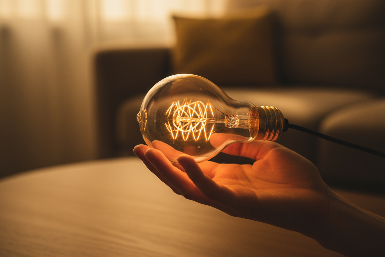 mit einer frauen hand 