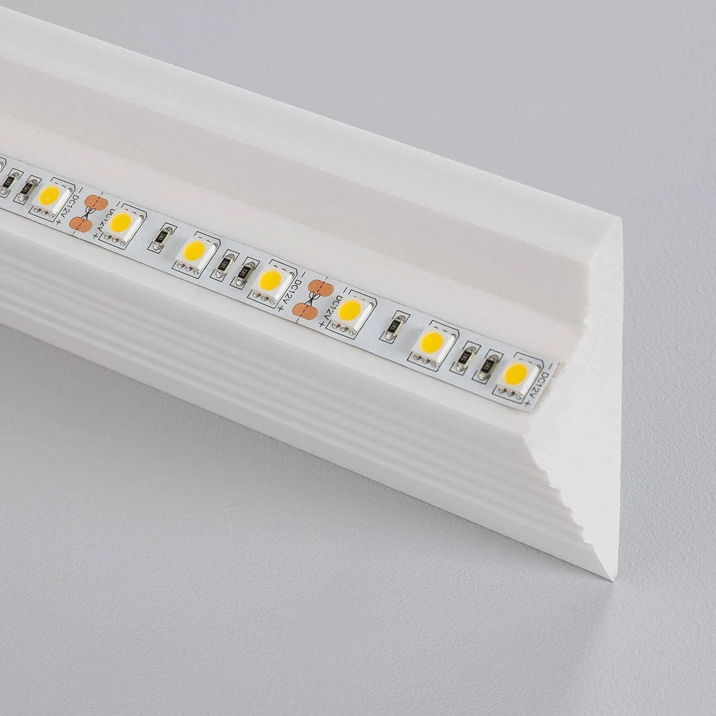 Zierleiste für LED-Streifen 2m Diagonal Modern