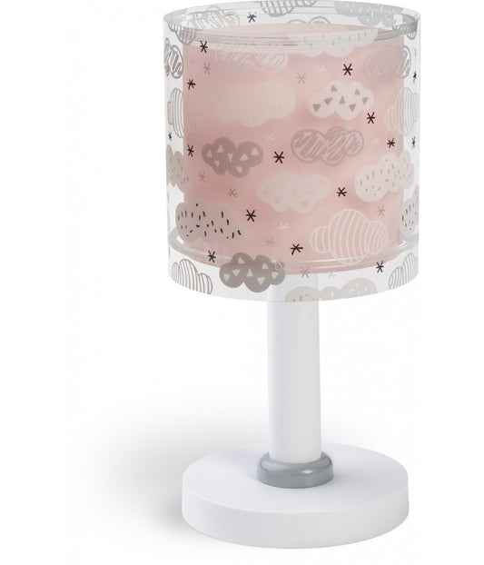 Kinder-Nachttischleuchte Clouds – Wolke Rosa
