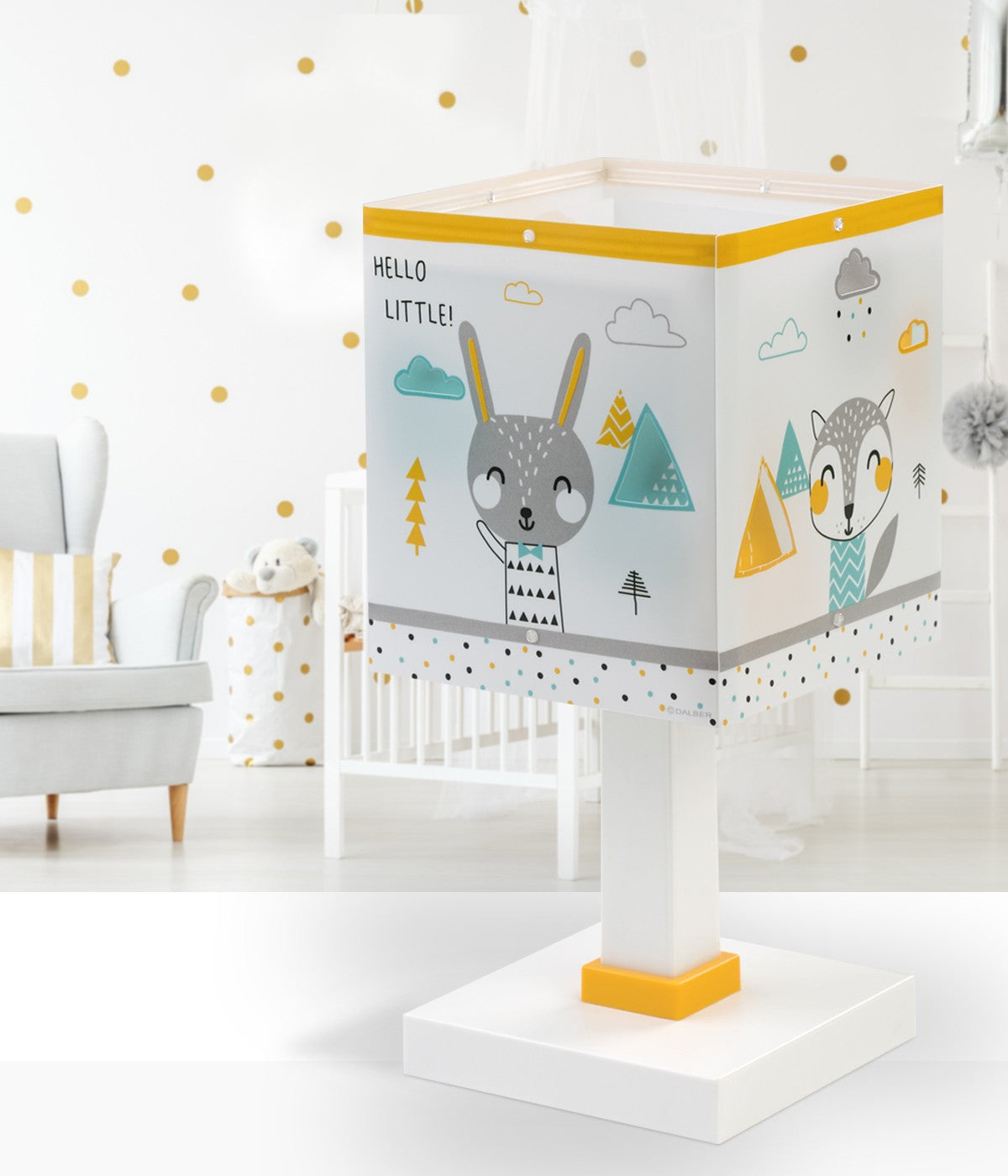 Kinder-Nachttischleuchte Forest Animals – Waldtiere