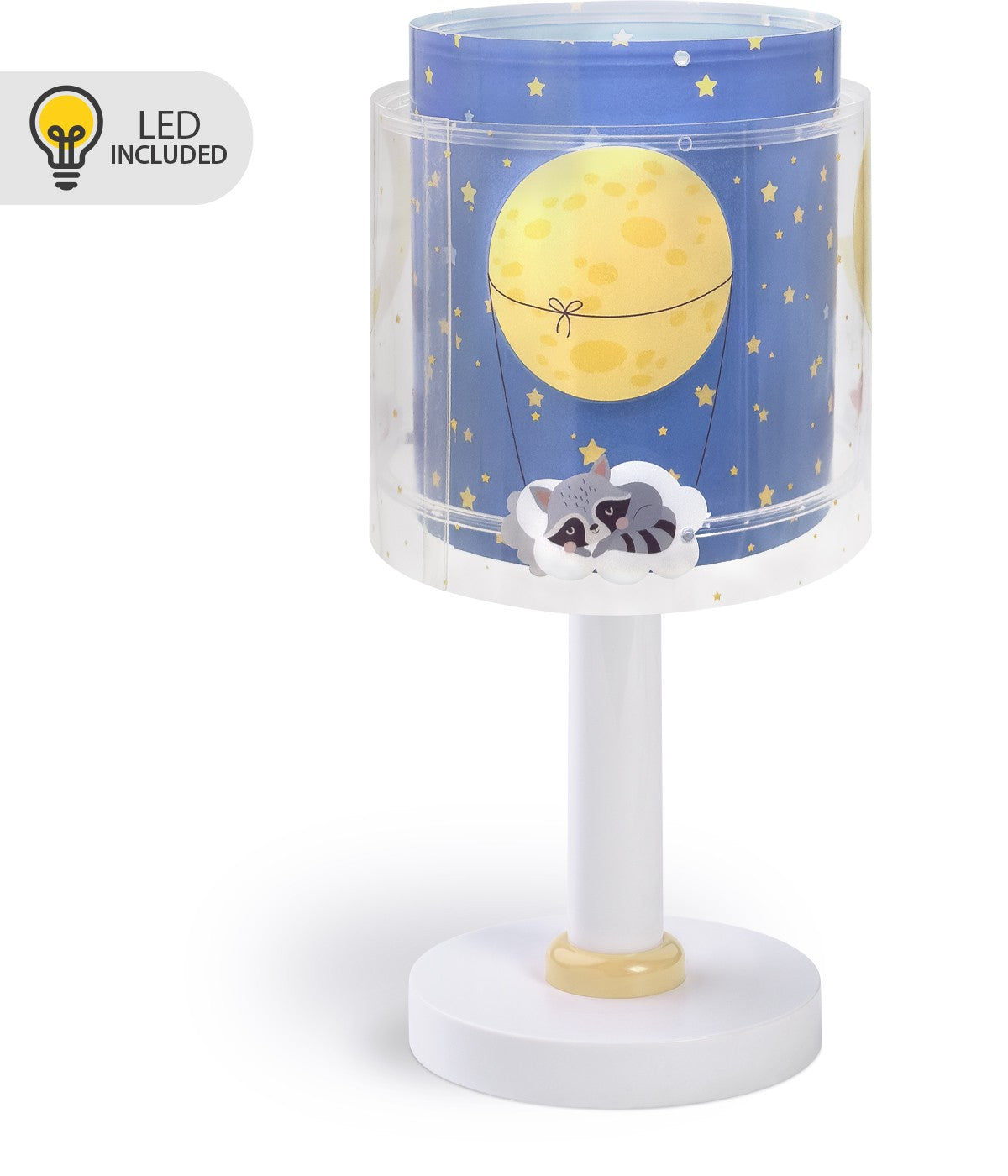 Kinder-Nachttischleuchte Moon Dreams – Mond