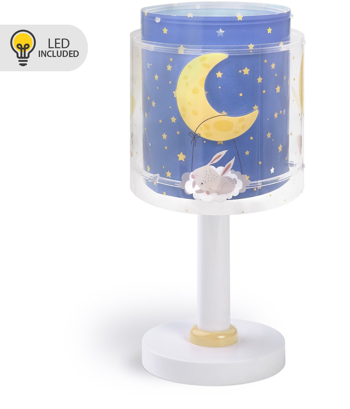 Kinder-Nachttischleuchte Moon Dreams – Mond