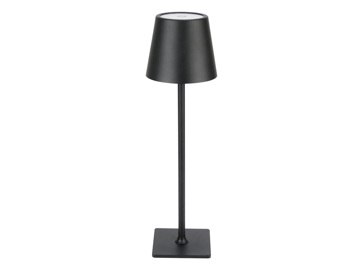 Elegante Akku-Tischlampe „TAZA“  kabellos, dimmbar & wetterfest