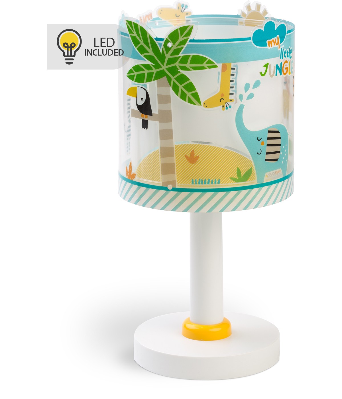 Kinder-Nachttischleuchte My Little Jungle – Dschungeltiere