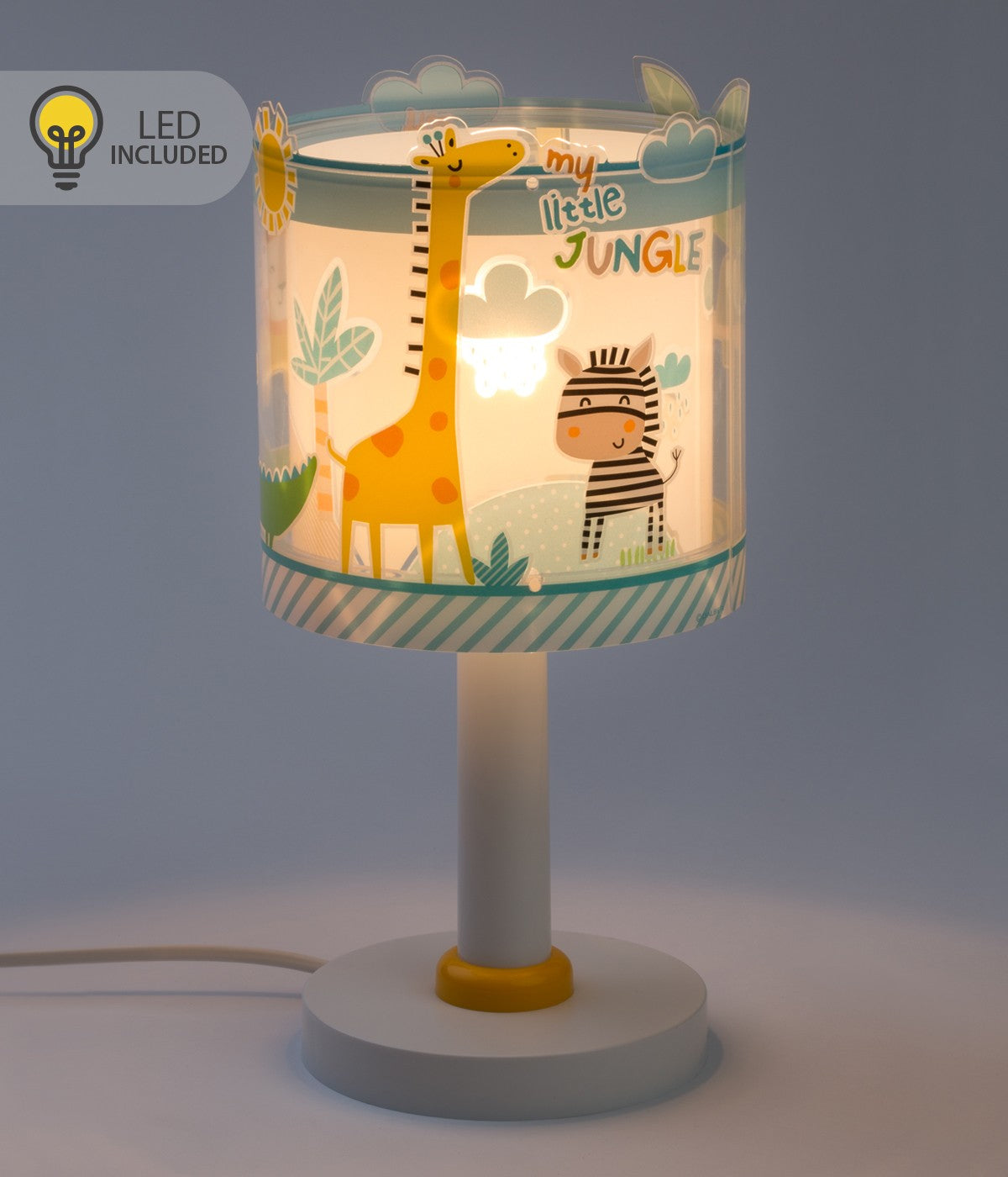Kinder-Nachttischleuchte My Little Jungle – Dschungeltiere