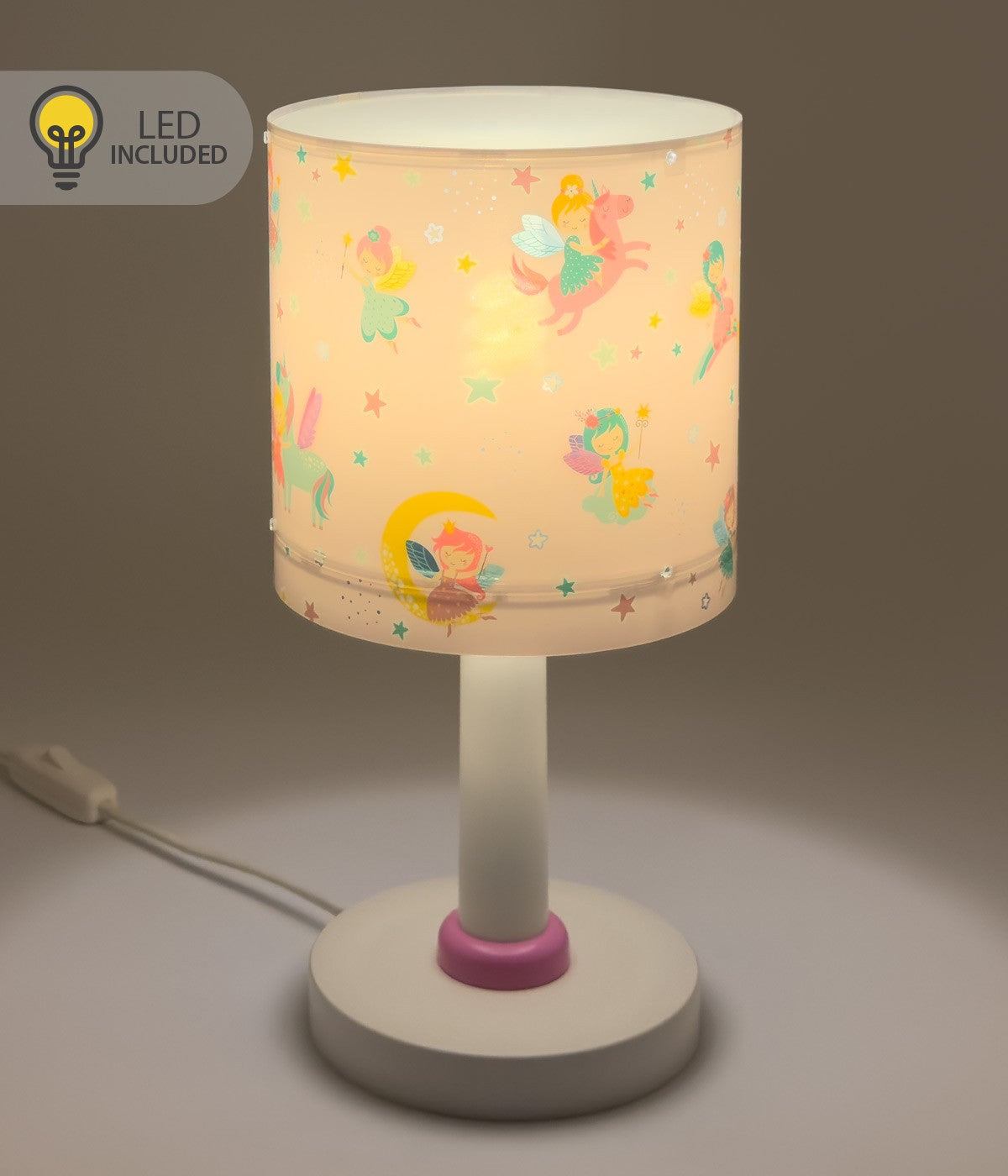 Kinder-Nachttischleuchte Fairy Dreams – Feenzauber