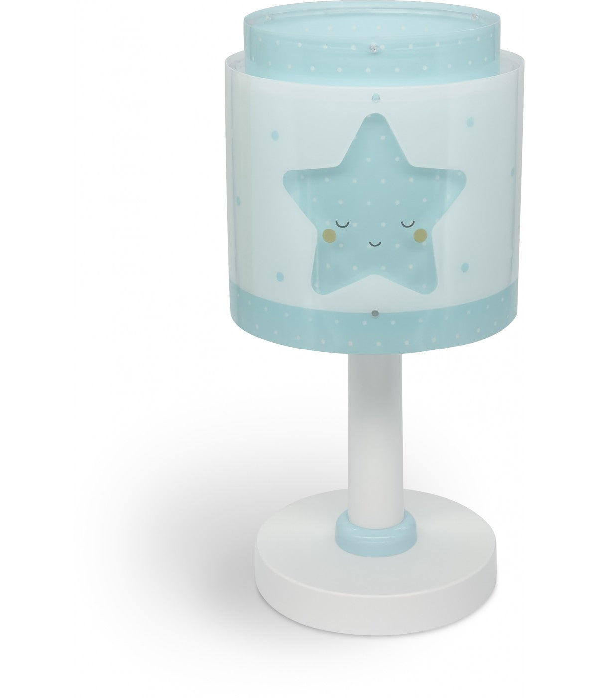 Kinder-Nachttischleuchte Baby Dreams – Stern Blau