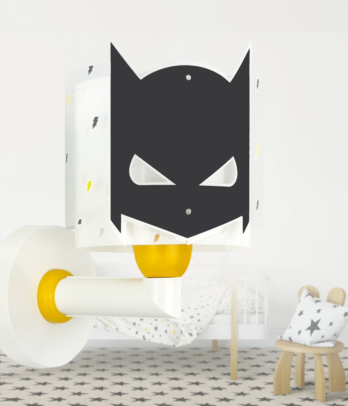 Wandleuchte Dark Hero – Dunkler Held