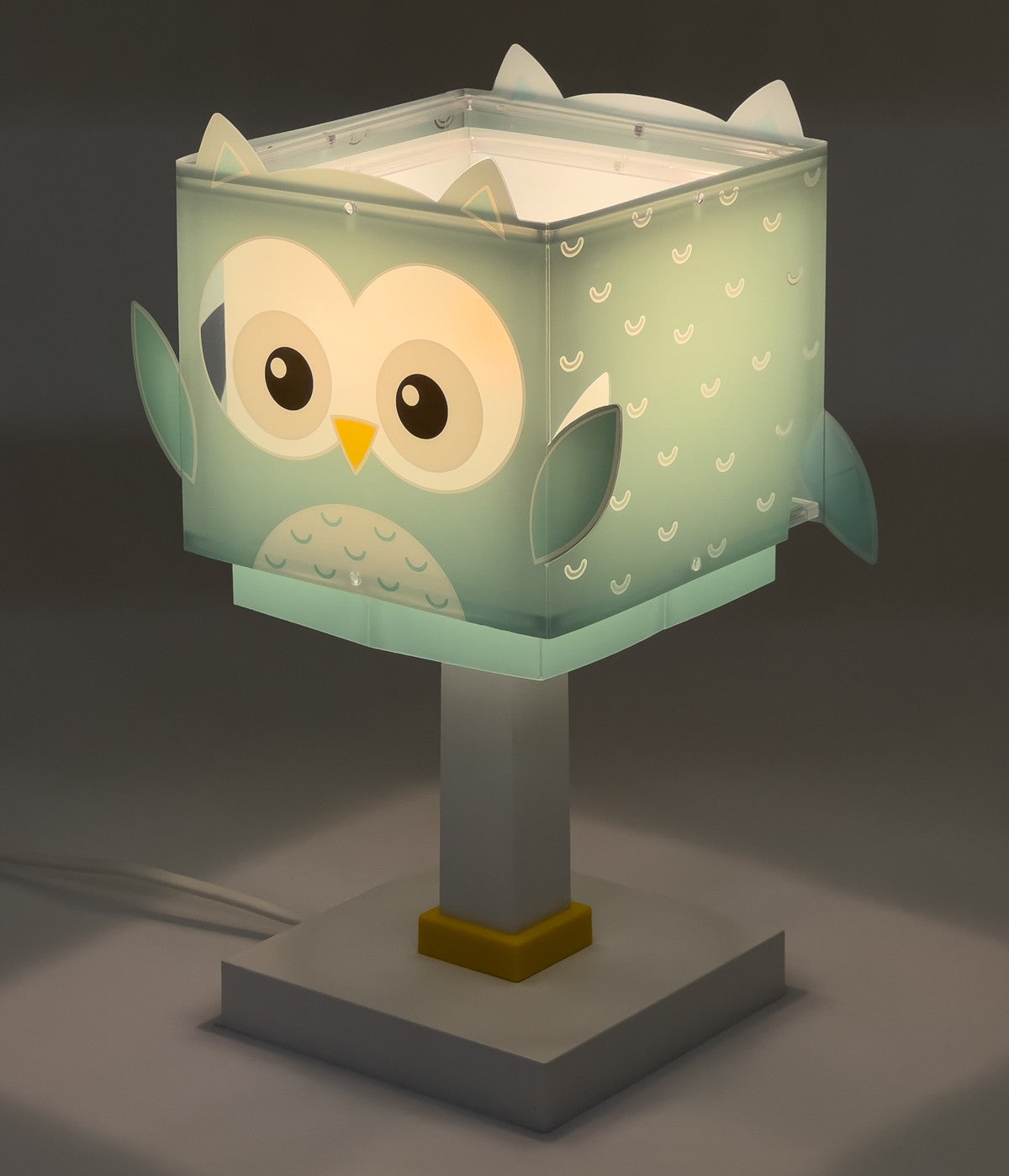 Kinder-Nachttischleuchte Little Blue Owl – Kleine Eule