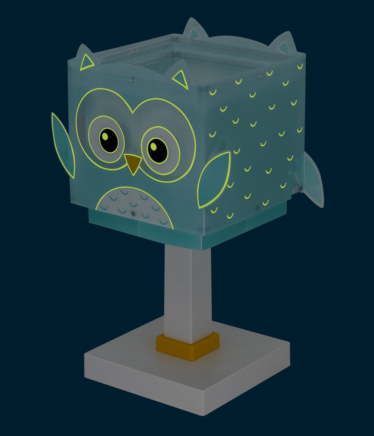 Kinder-Nachttischleuchte Little Blue Owl – Kleine Eule
