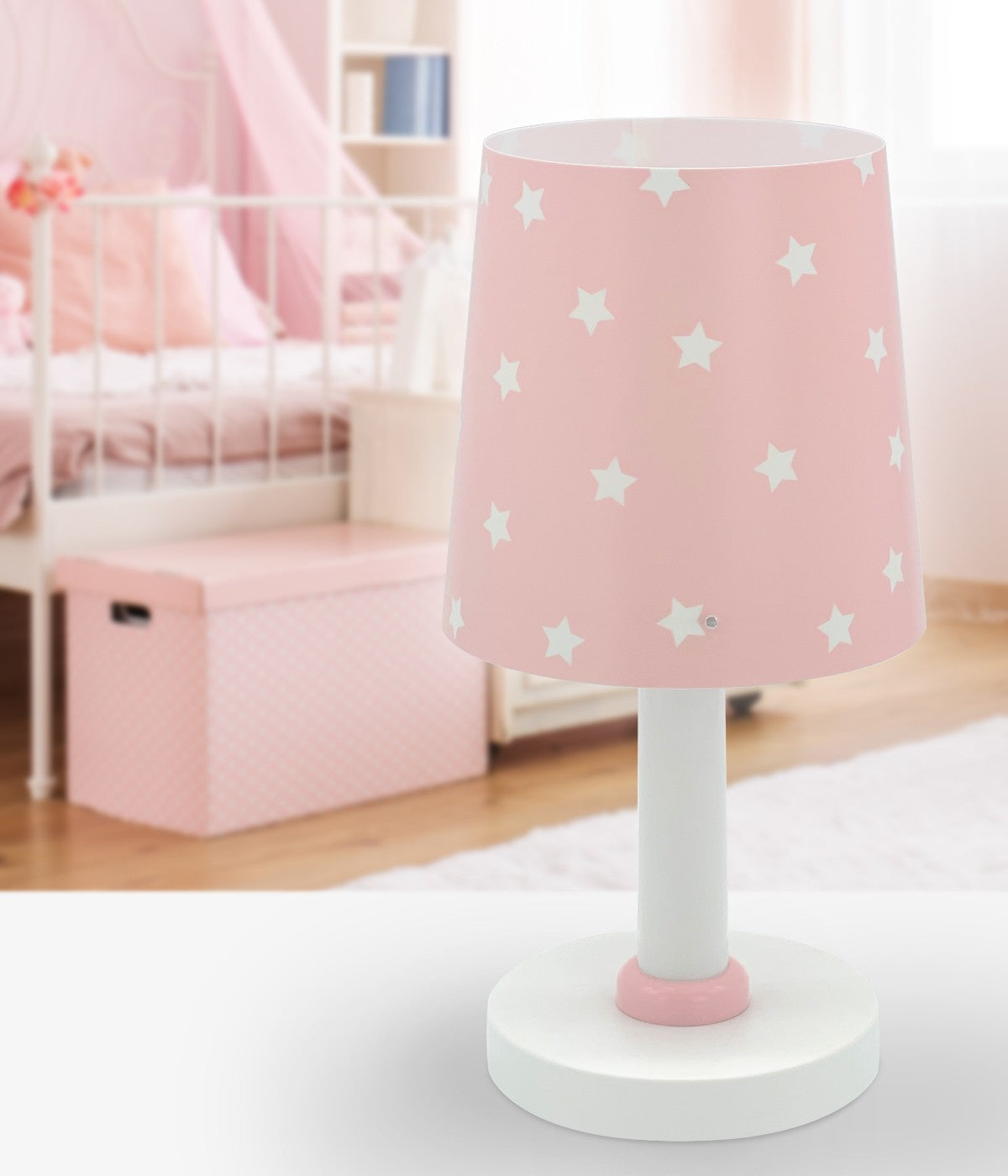 Kinder-Nachttischleuchte Star Light – Stern Rosa