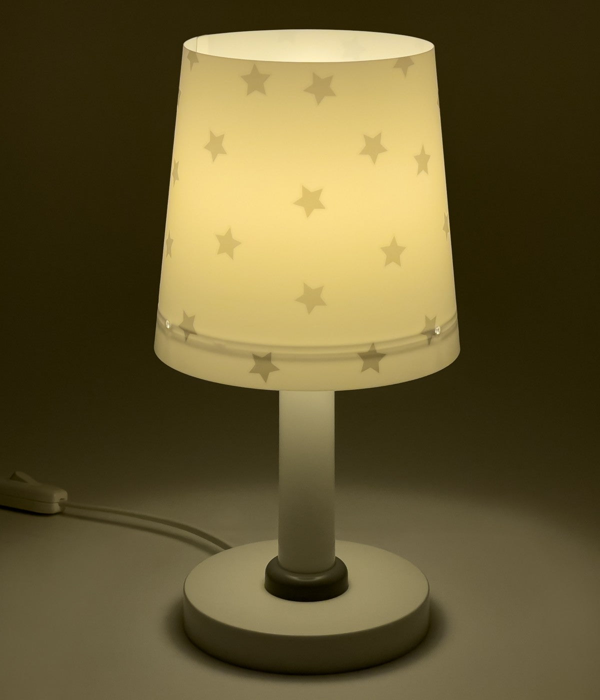 Kinder-Nachttischleuchte Star Light – Stern Weiß