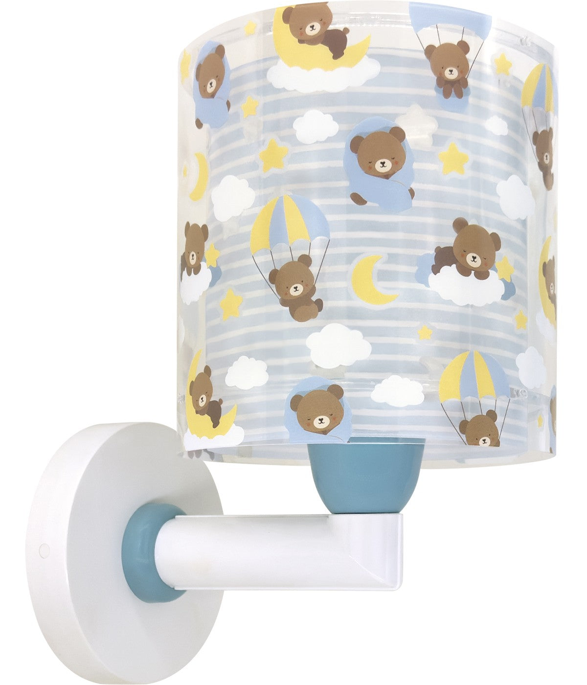 Wandleuchte Baby Teddy Blau – Bären