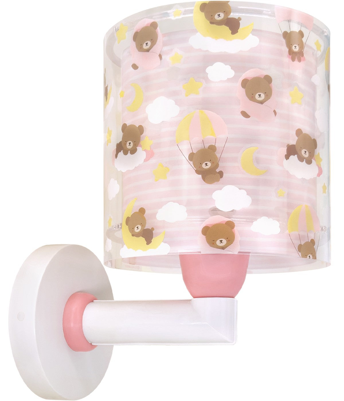 Wandleuchte Baby Teddy Rosa – Bären