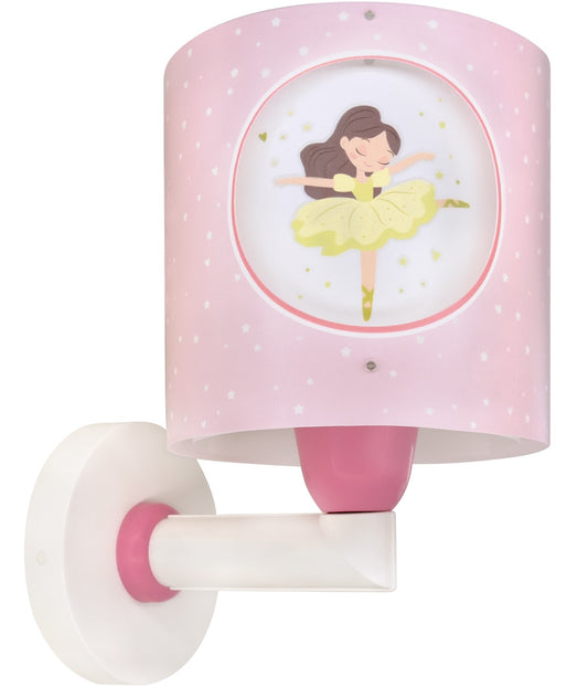 Kinder-Wandleuchte Princess Dance – Ballerinas