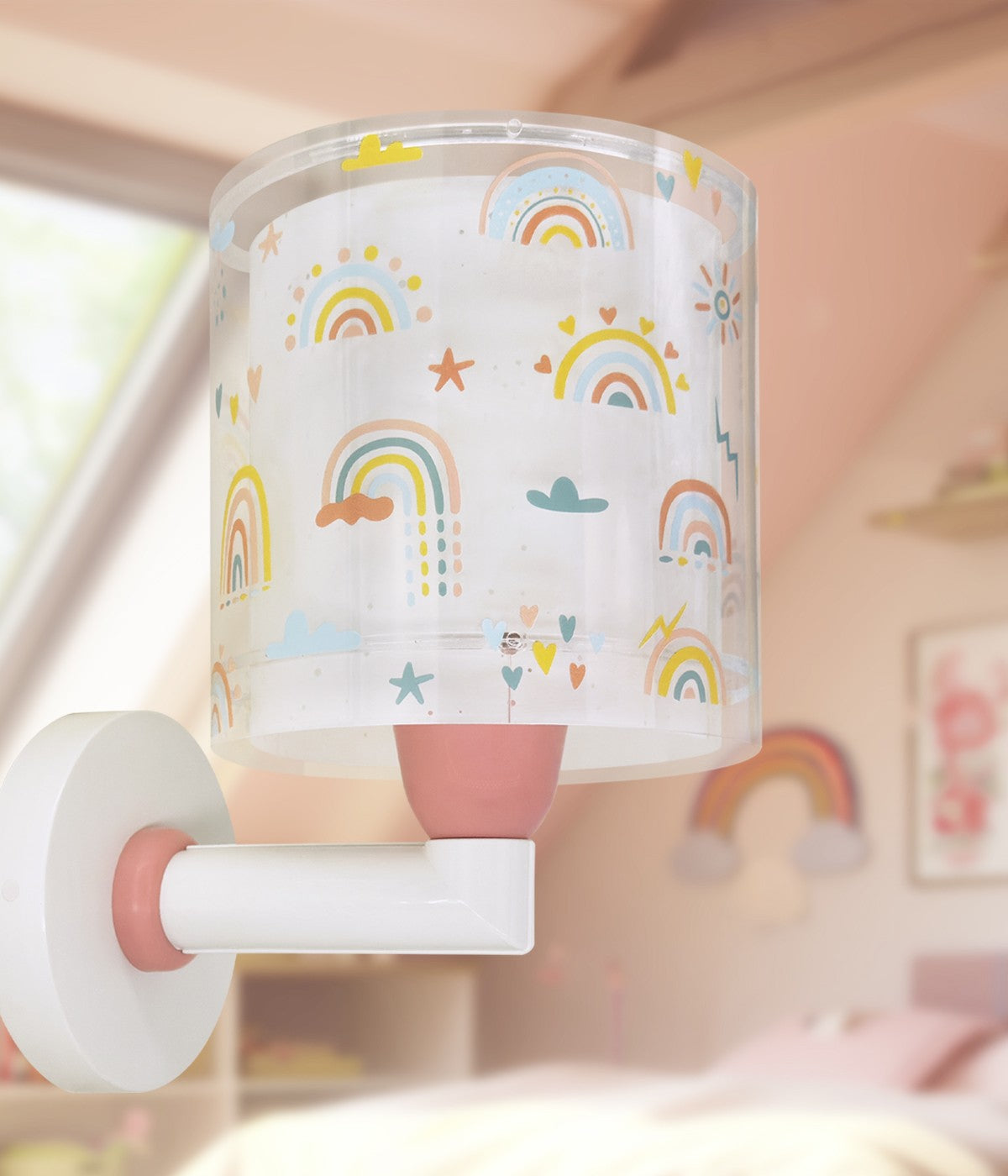 Wandleuchte Rainbow – Regenbogen