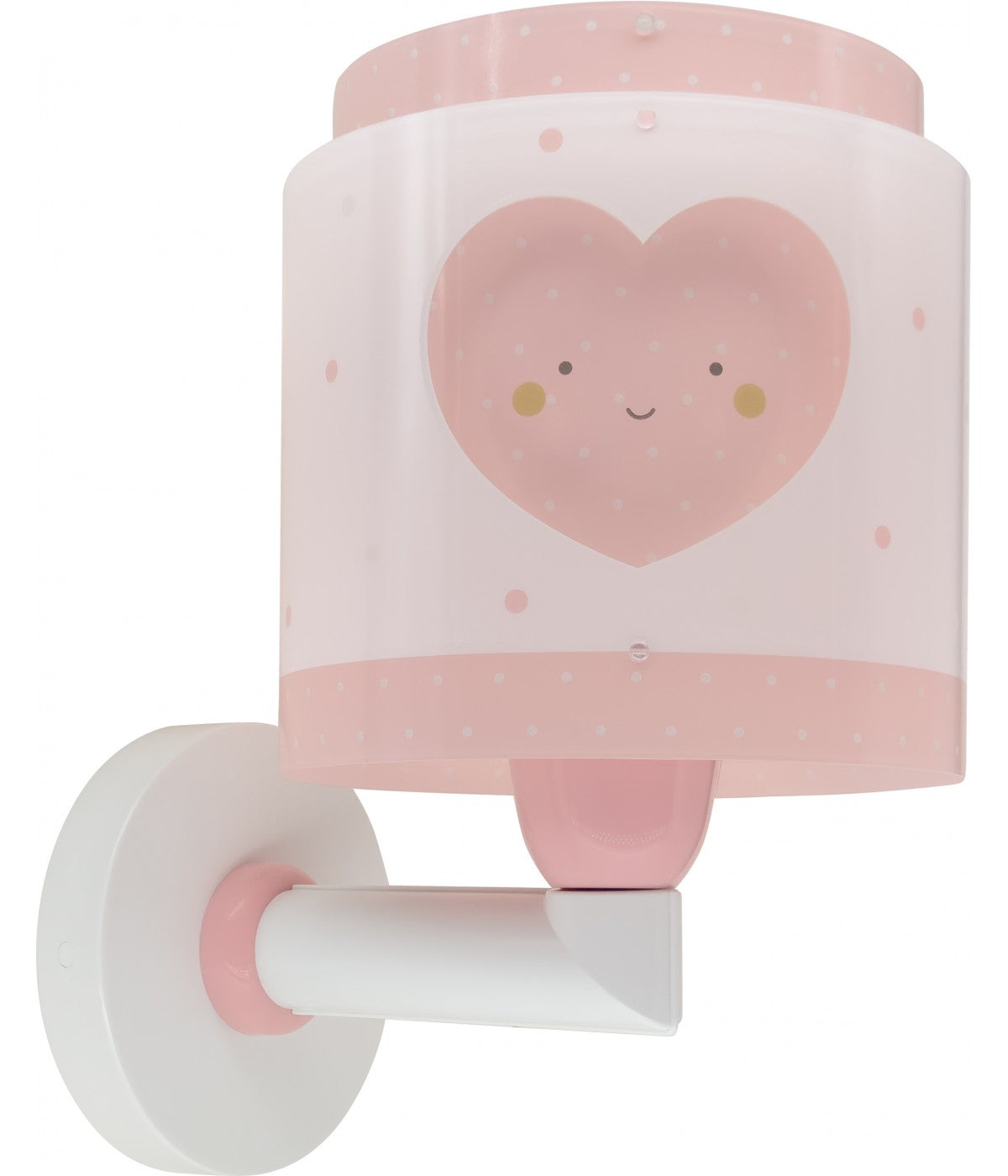 Wandleuchte Baby Dreams – Herzen Rosa