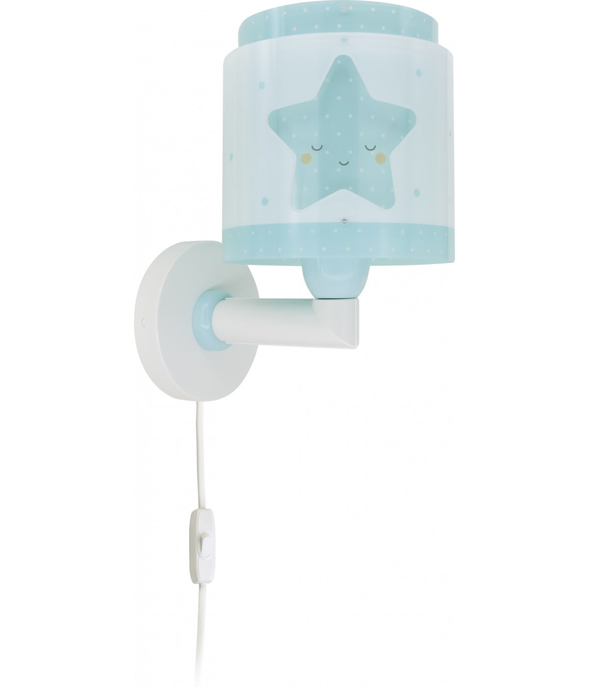 Wandleuchte Baby Dreams – Sterne Blau