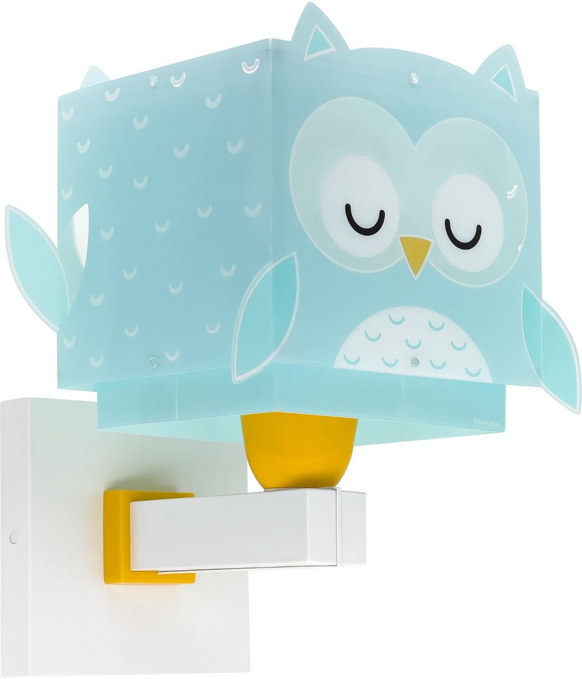 Kinder-Wandleuchte Little Blue Owl | Kleine Eule