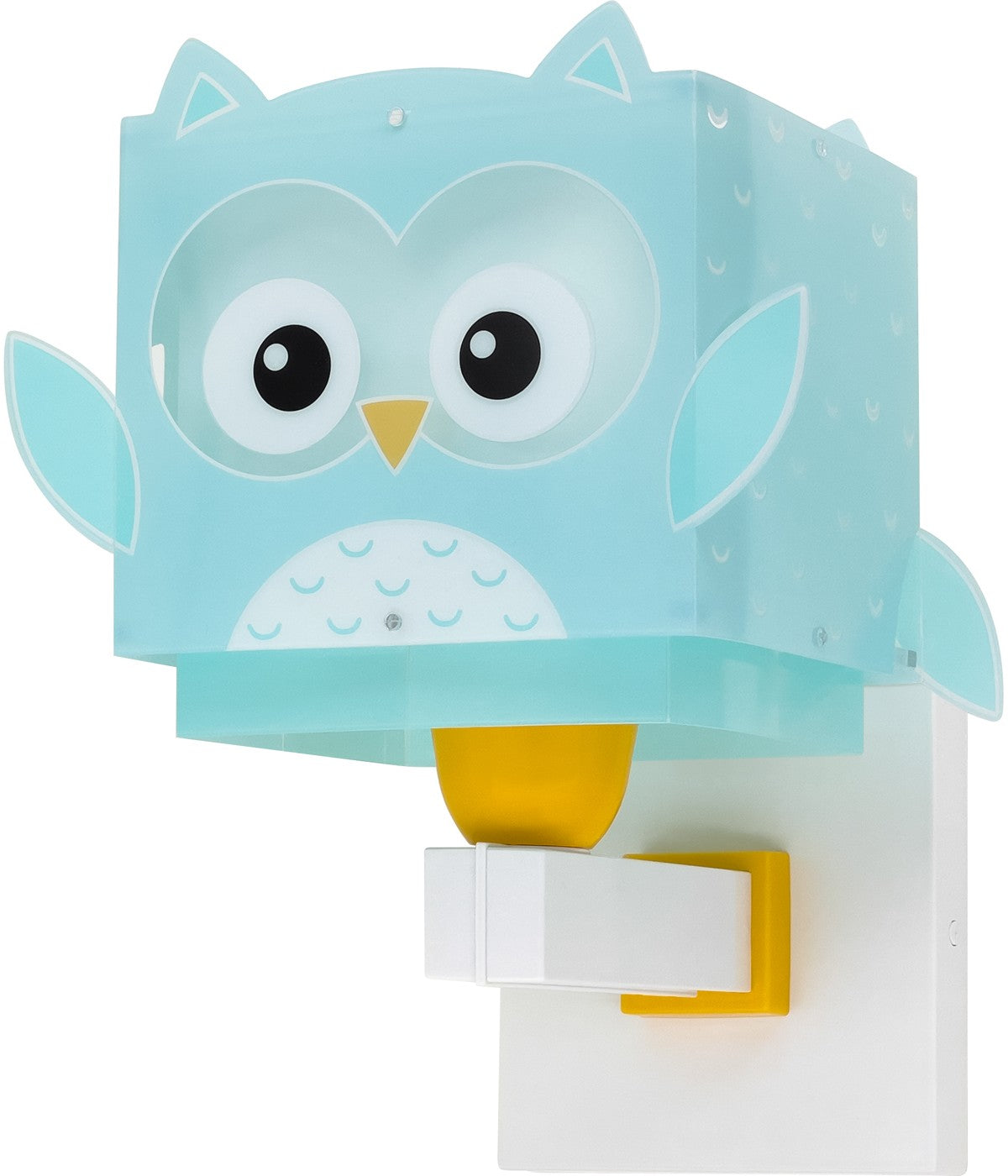 Kinder-Wandleuchte Little Blue Owl | Kleine Eule