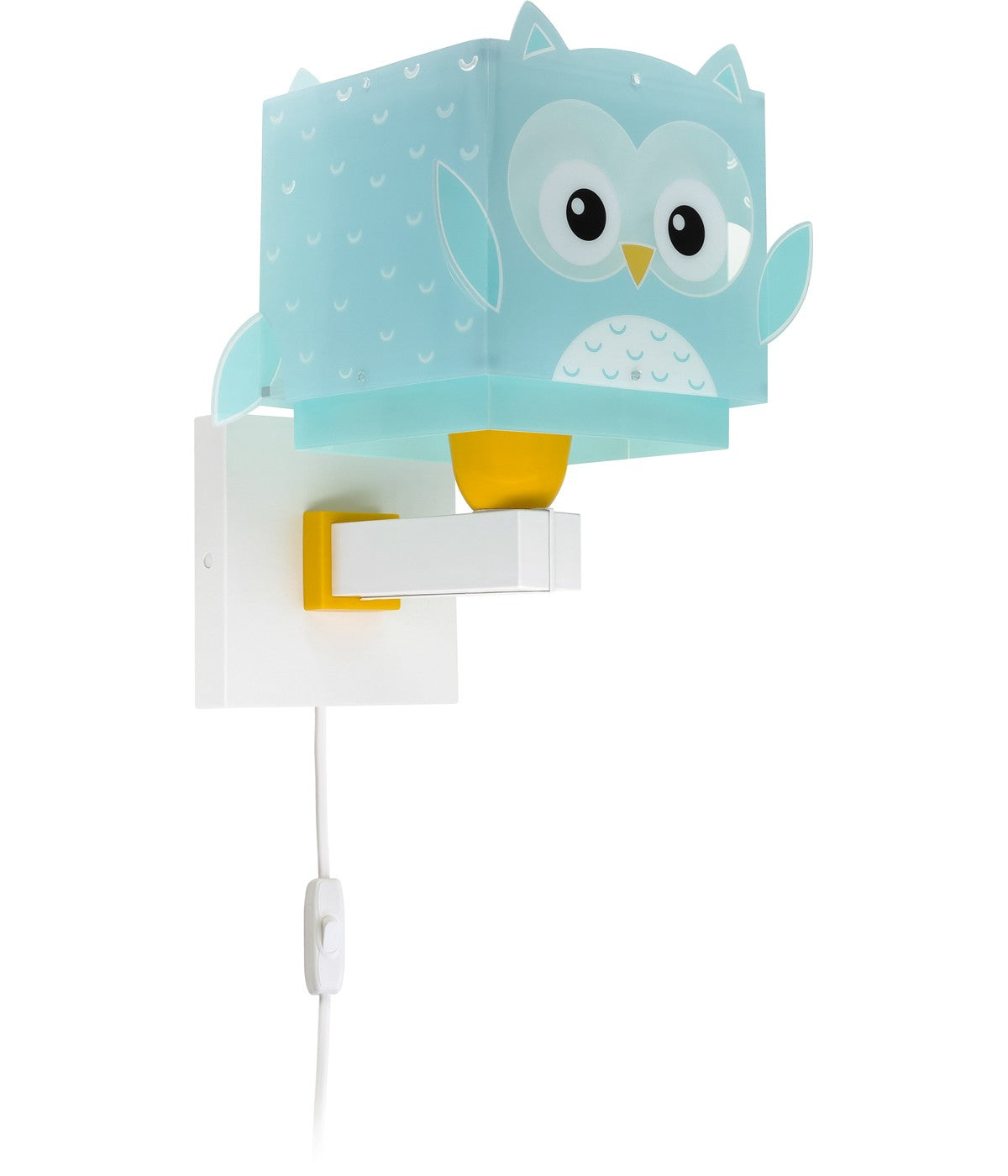 Kinder-Wandleuchte Little Blue Owl | Kleine Eule
