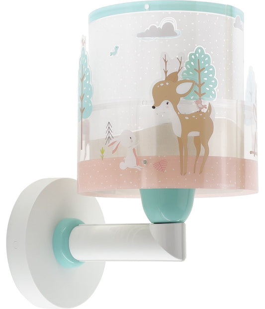 Kinder-Wandleuchte Loving Deer | Hirsch