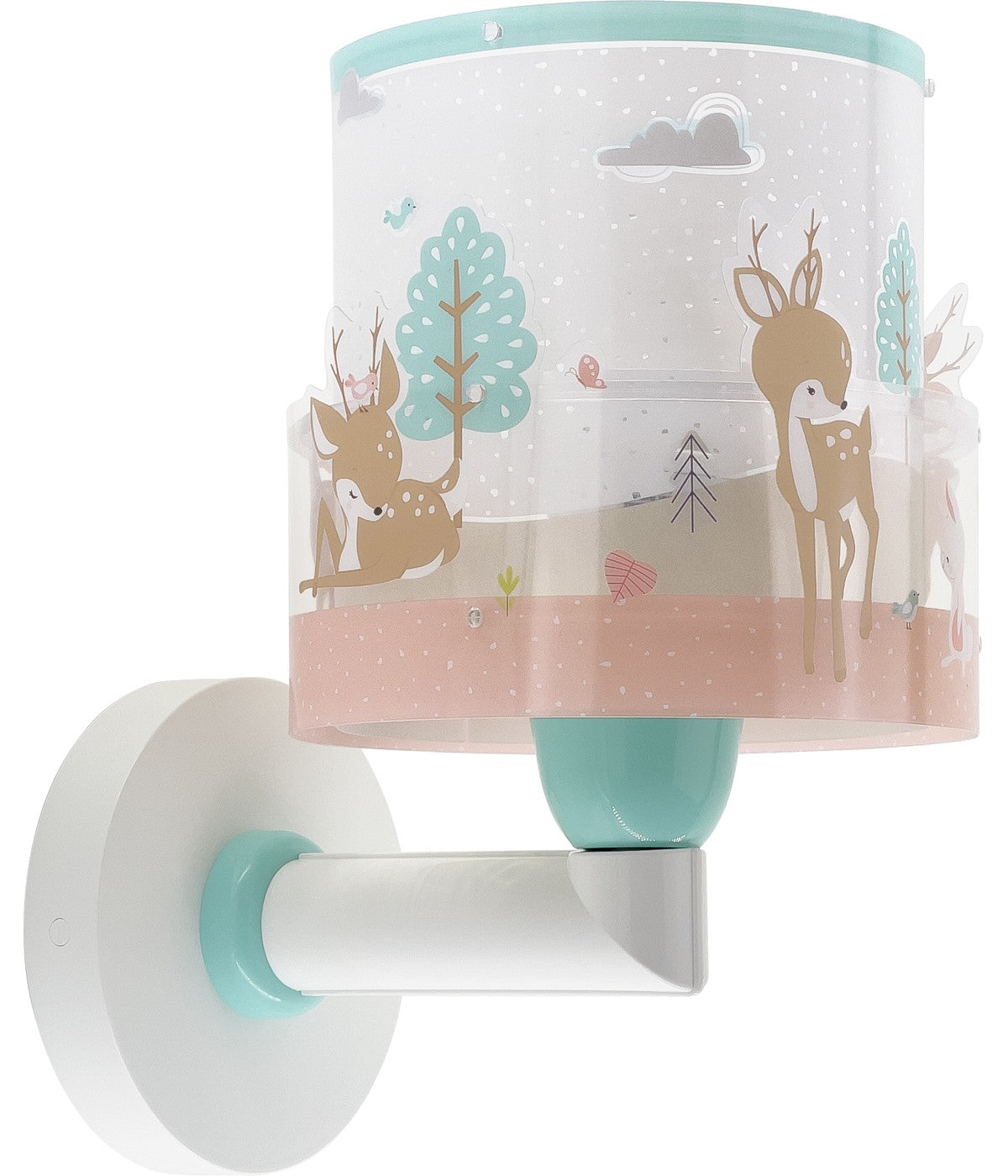 Kinder-Wandleuchte Loving Deer | Hirsch