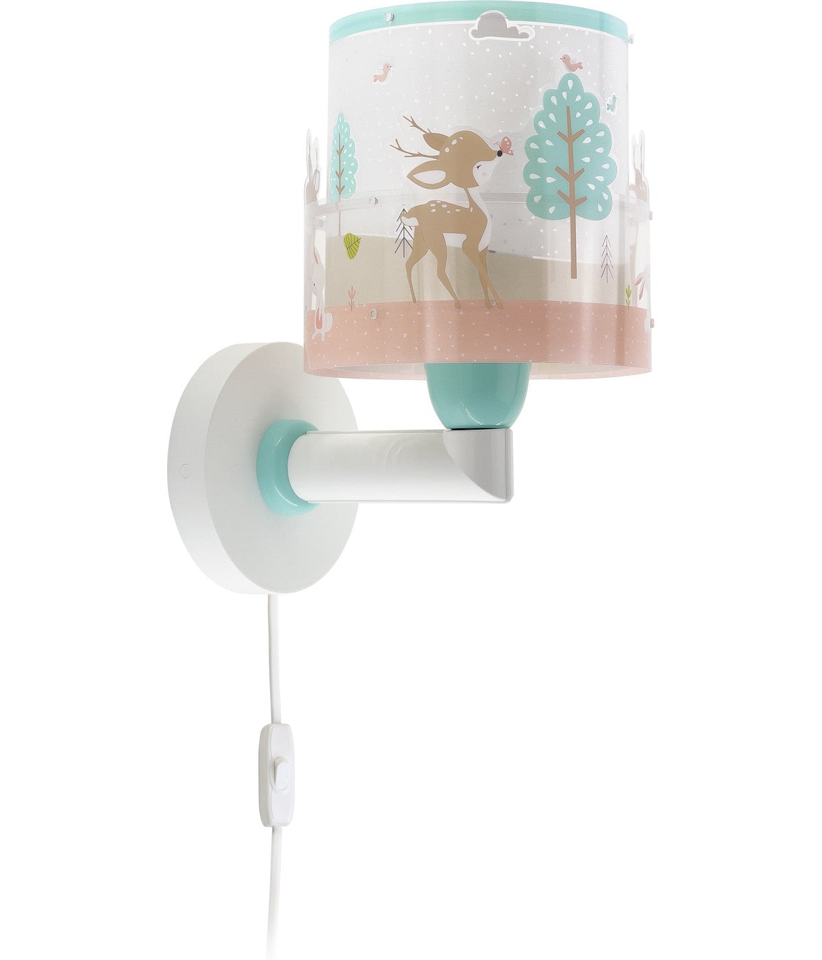 Kinder-Wandleuchte Loving Deer | Hirsch