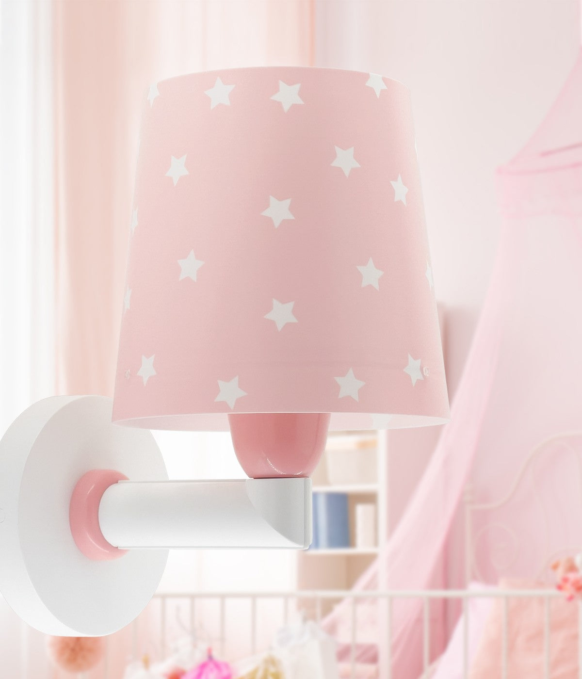 Wandleuchte Star Light – Stern Rosa