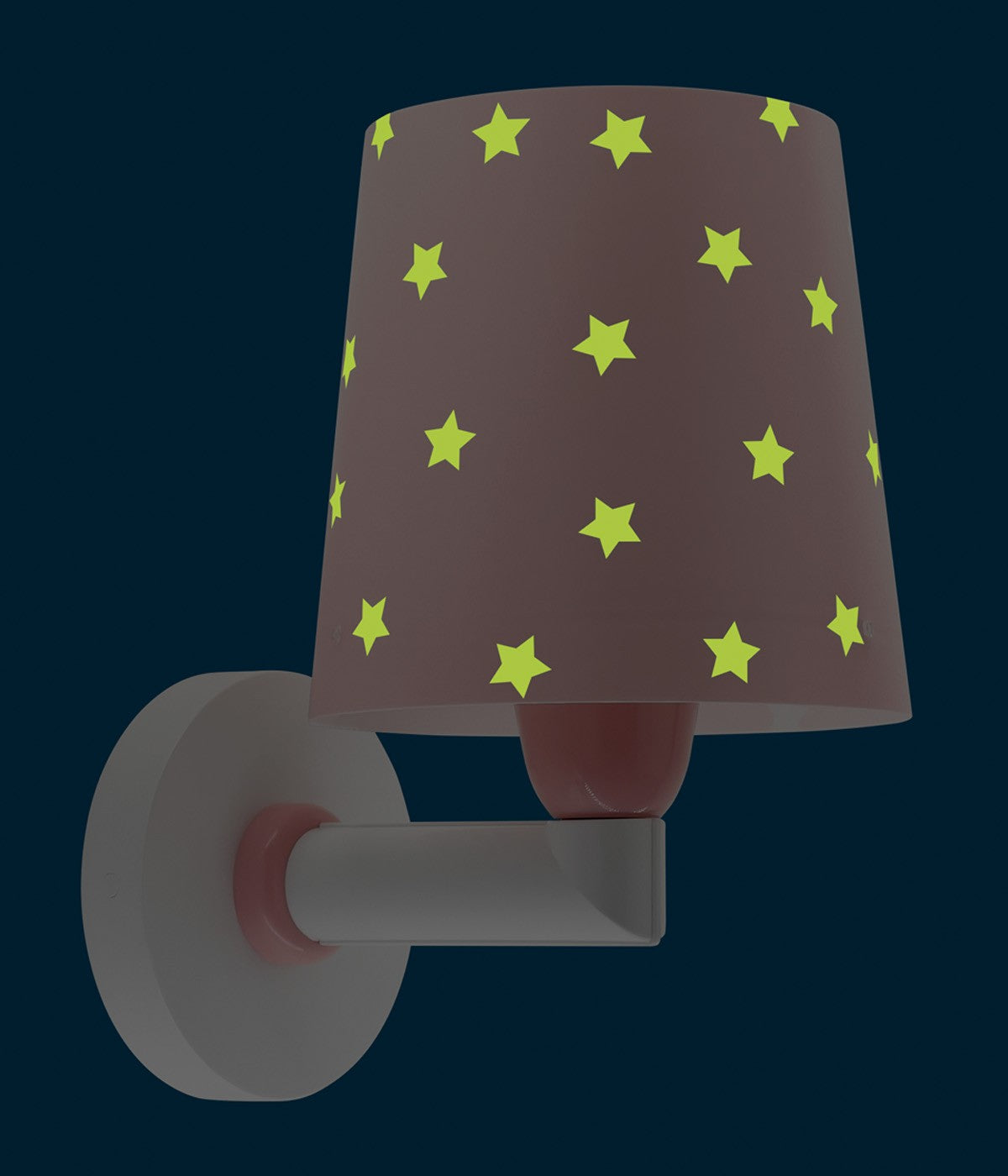 Wandleuchte Star Light – Stern Rosa