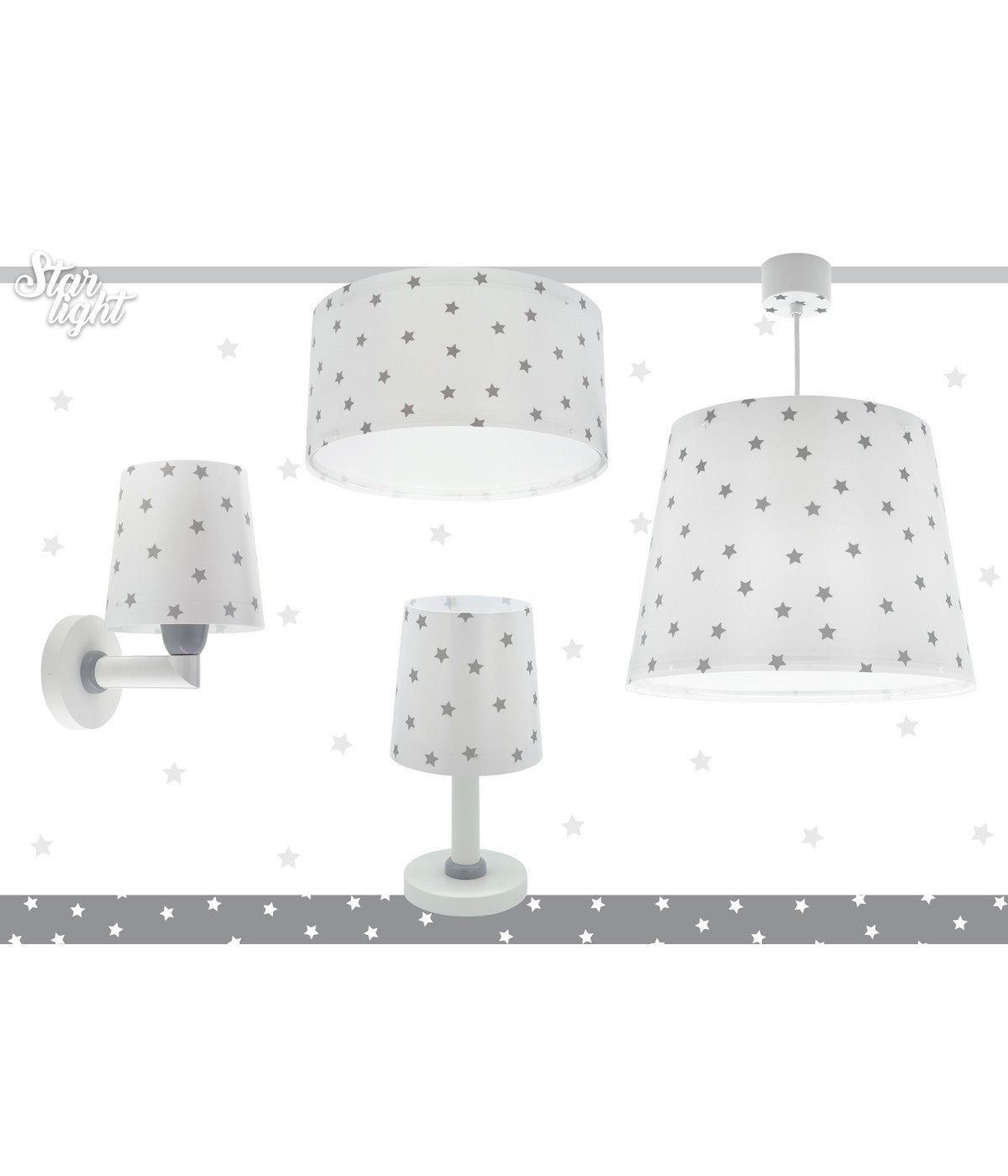 Wandleuchte Star Light – Stern Weiß